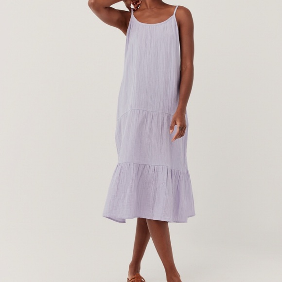 Pact Dresses & Skirts - Pact The Coastal Cami 100% Organic Cotton Maxi Dress